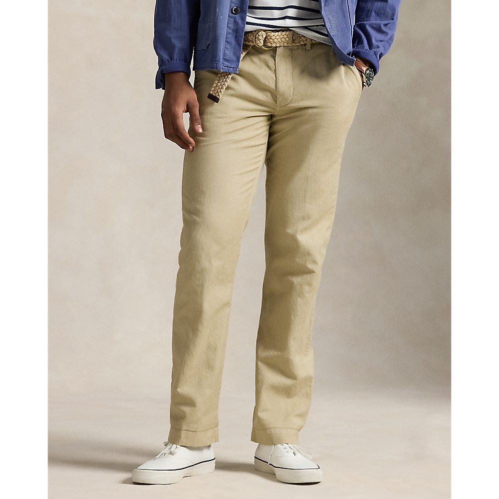 PRL Straight Fit Linen-Cotton Trouser/Hlače 710901796016