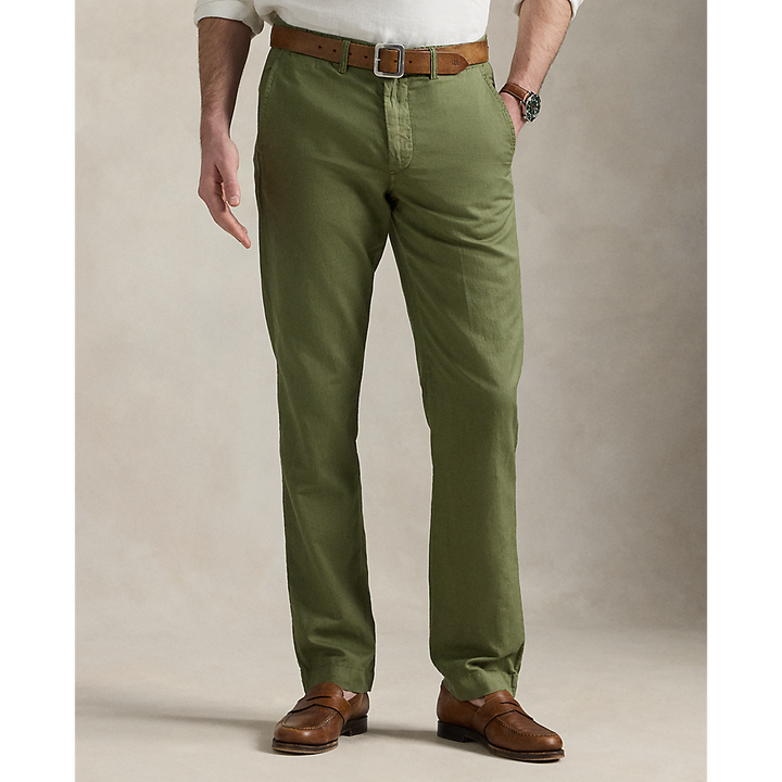 PRL Straight Fit Linen-Cotton Trouser/Hlače 710901796019