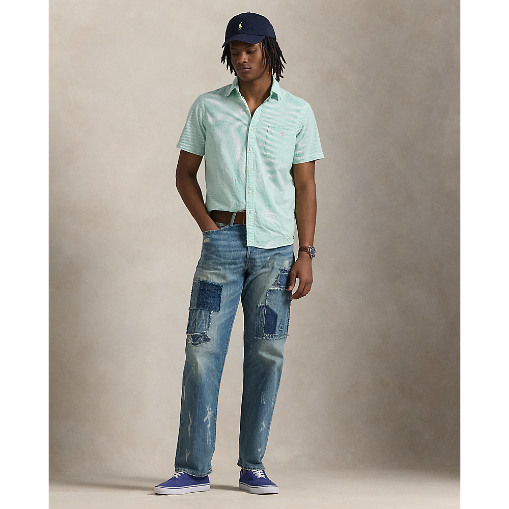 PRL Custom Fit Seersucker Shirt/Košulja 710906574003
