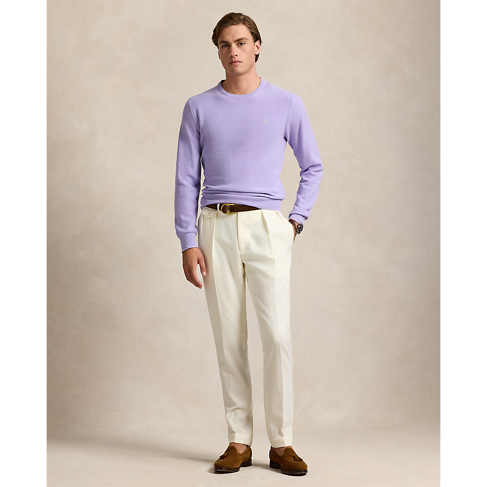 PRL Textured Cotton Crewneck Jumper/Pulover 710918163517