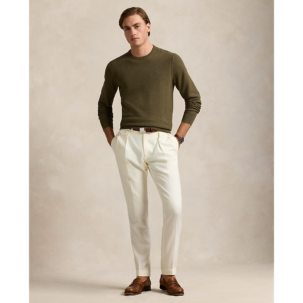 PRL Textured Cotton Crewneck Jumper/Pulover 710918163518