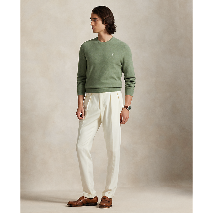 PRL Mesh-Knit Cotton Crewneck Jumper/Pulover 710918163522