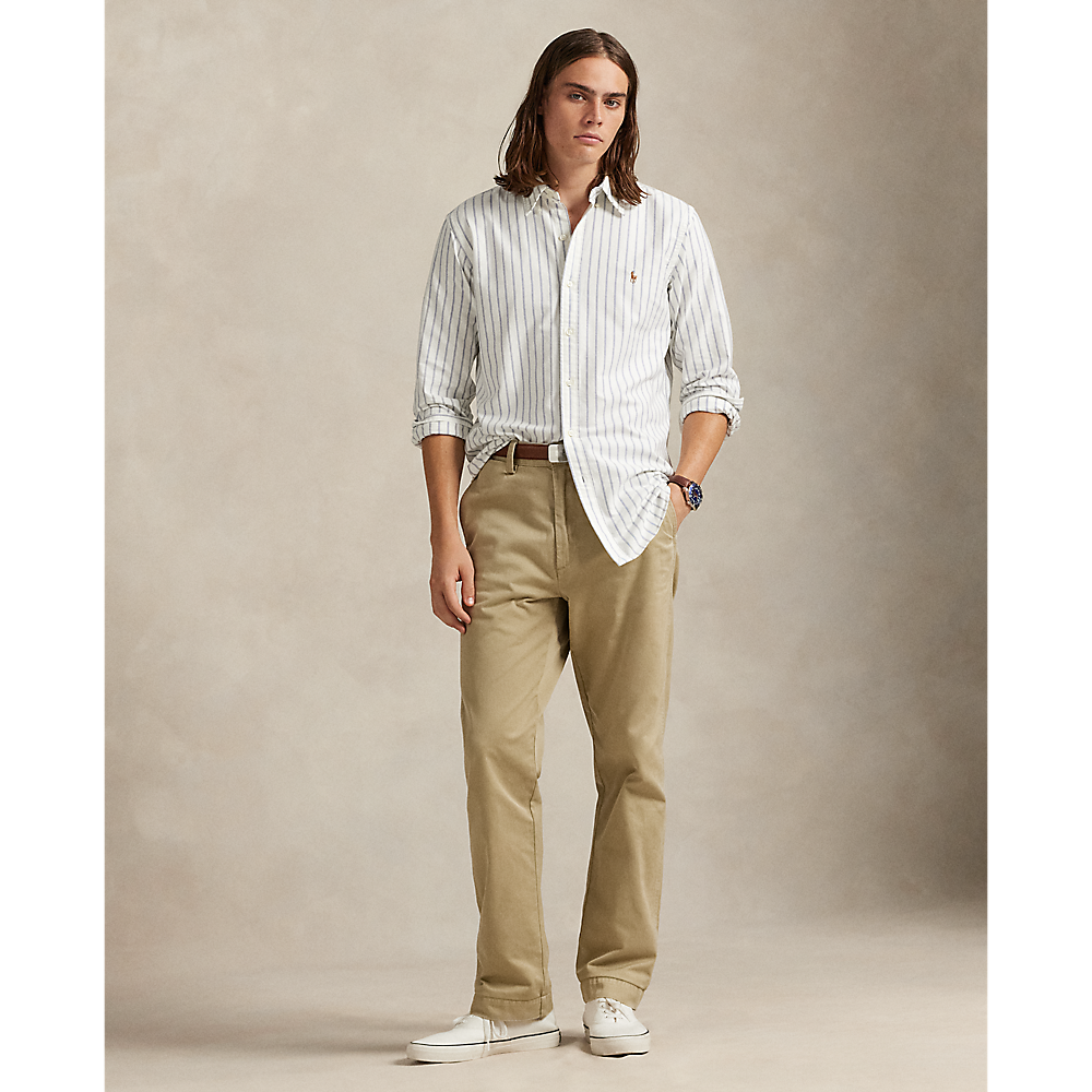 PRL Custom Fit Striped Oxford Shirt/Košulja 710928918006