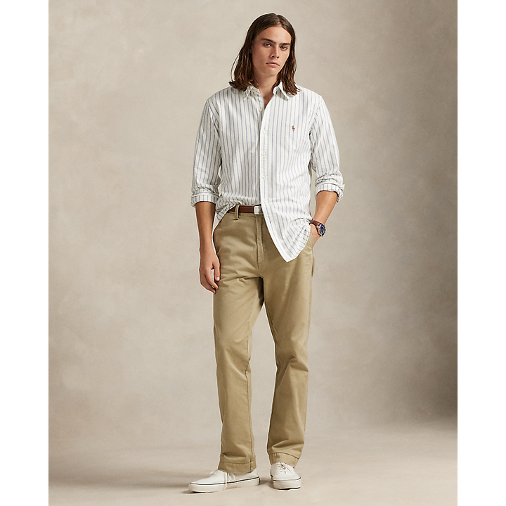 PRL Custom Fit Striped Oxford Shirt/Košulja 710928918006
