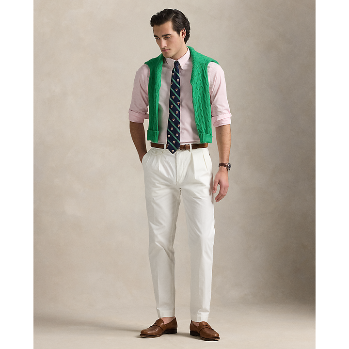 PRL Slim Fit Striped Stretch Poplin Shirt/Košulja 710929344017