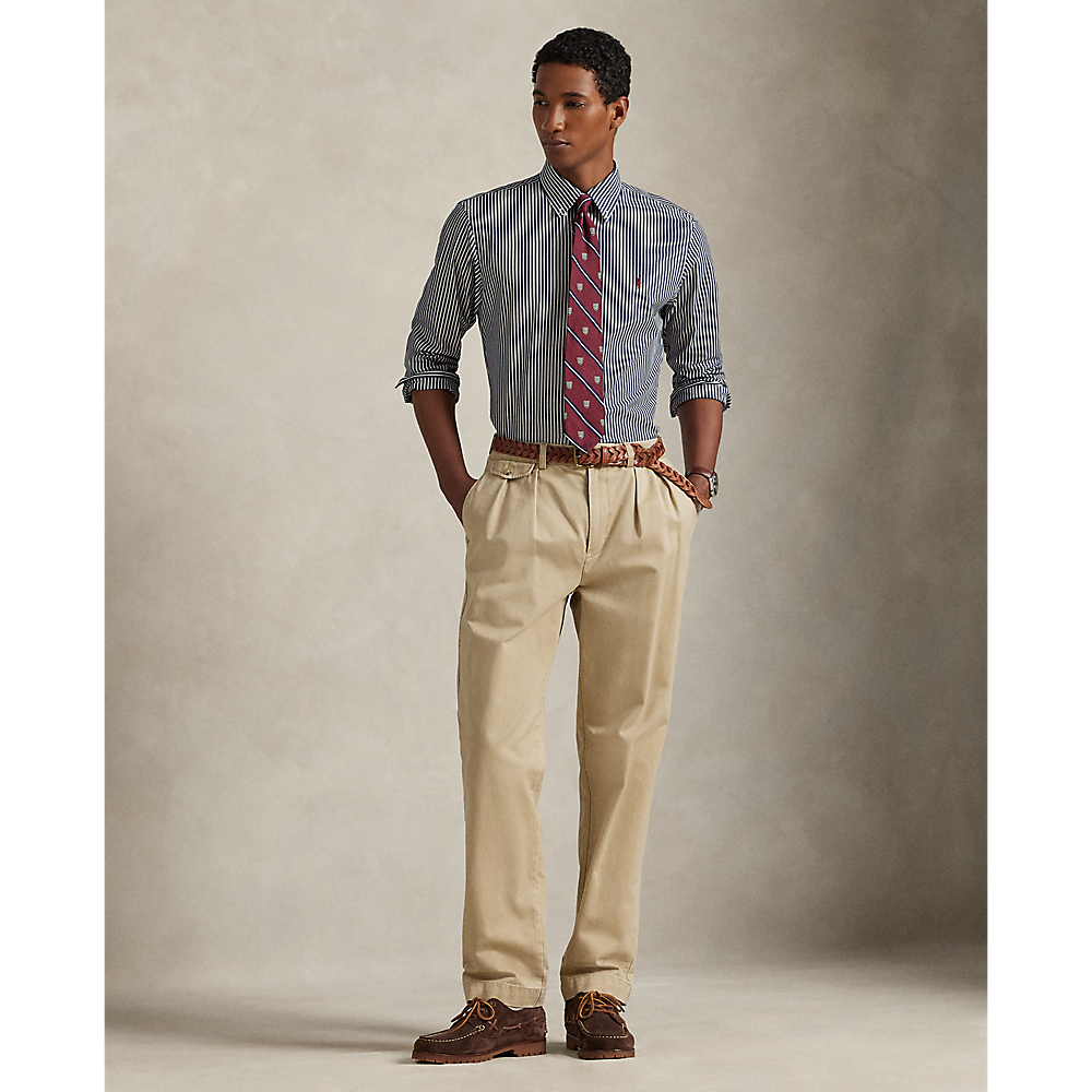 PRLSlim Fit Striped Stretch Poplin Shirt/Košulja 710929344025