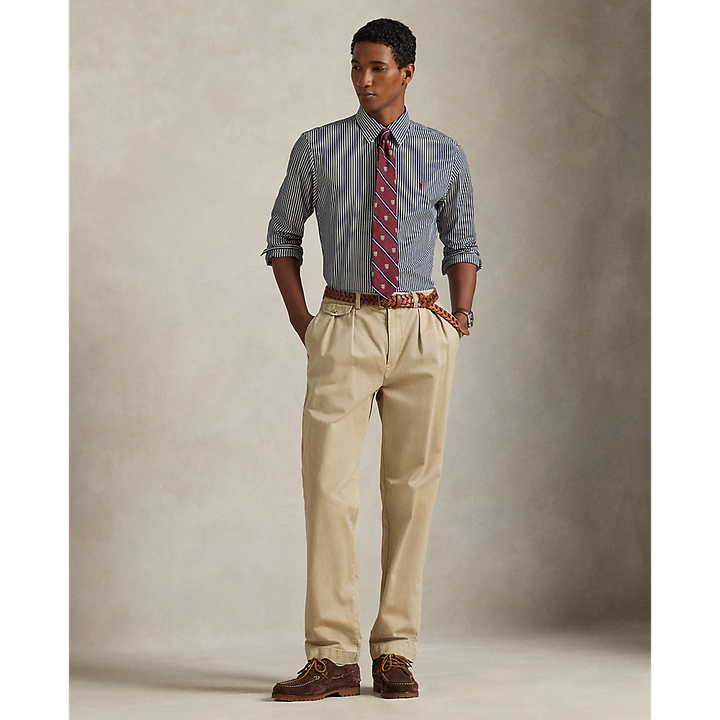 PRLSlim Fit Striped Stretch Poplin Shirt/Košulja 710929344025