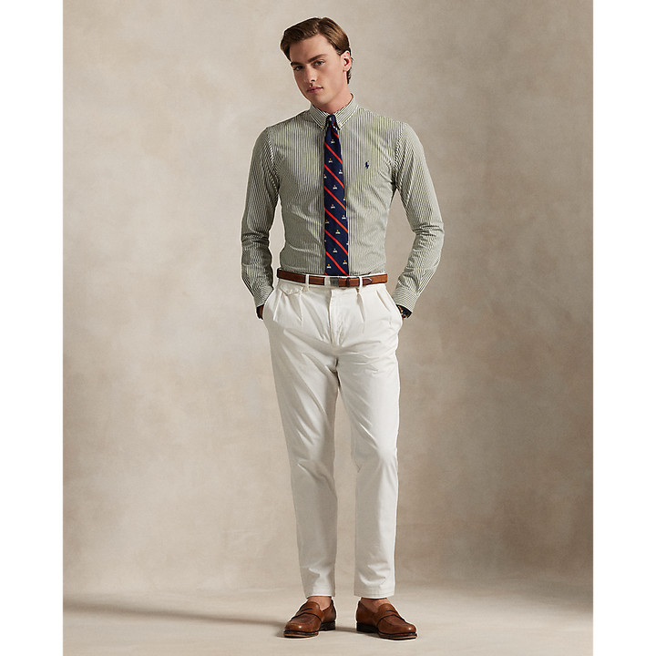 PRL Custom Fit Striped Stretch Poplin Shirt/Košulja 710929346013