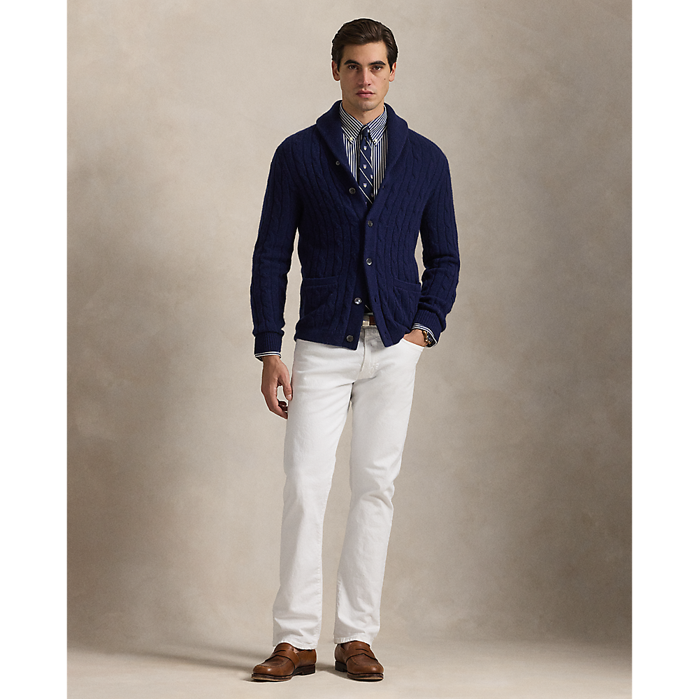 PRL Custom Fit Striped Stretch Poplin Shirt/Košulja 710929346017