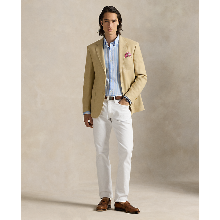 PRL Custom Fit Striped Stretch Poplin Shirt/Košulja 710929346018
