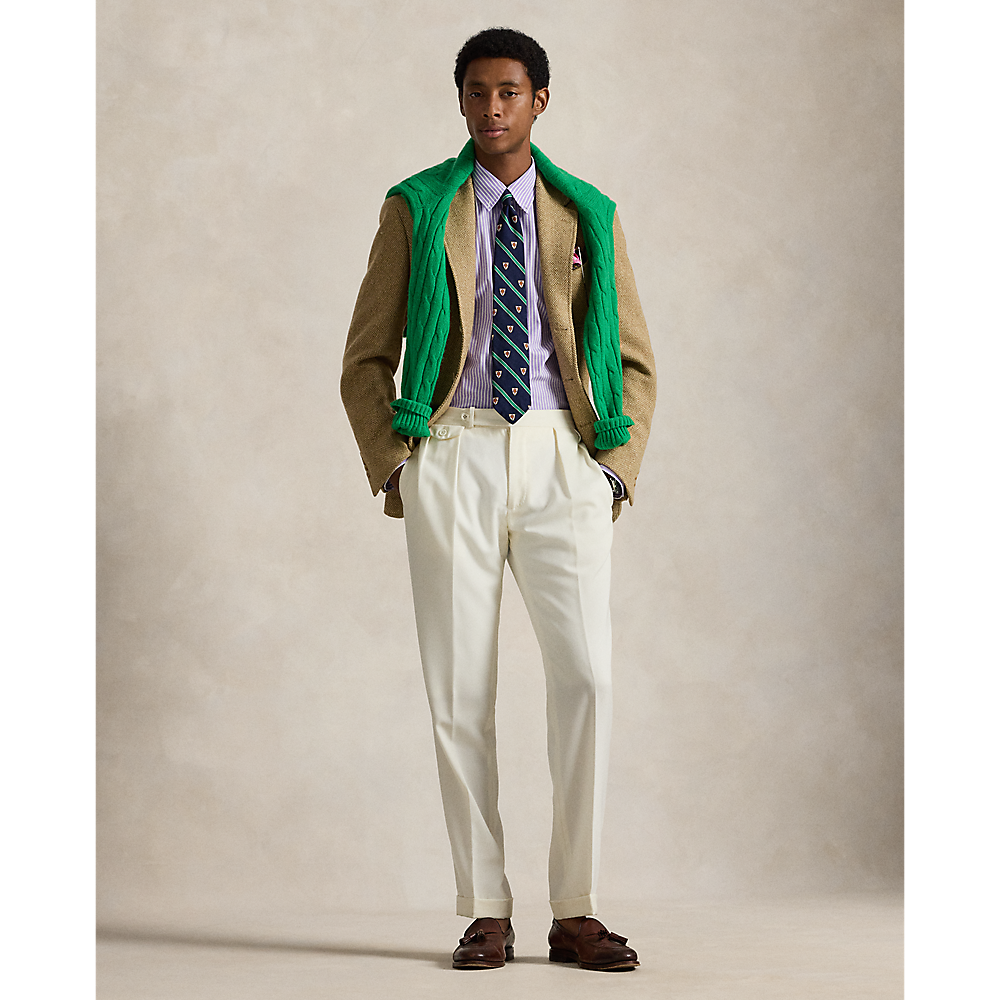 PRL Custom Fit Striped Stretch Poplin Shirt/Košulja 710929346026