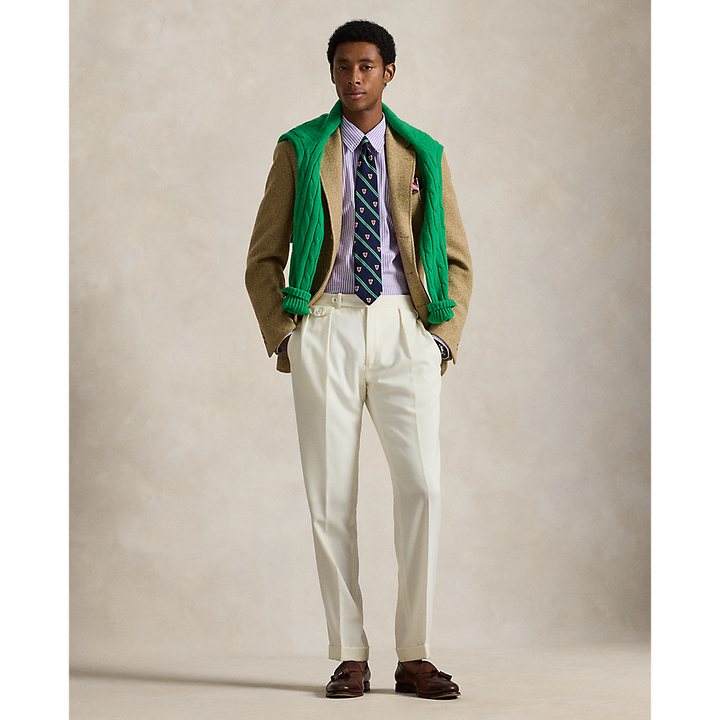 PRL Custom Fit Striped Stretch Poplin Shirt/Košulja 710929346026