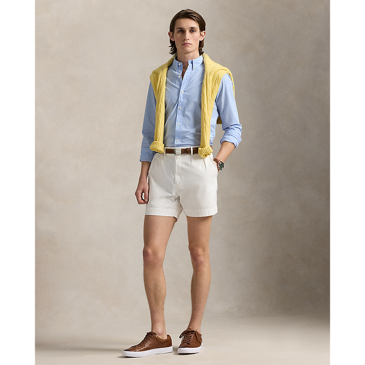 PRL Custom Fit Gingham Stretch Poplin Shirt/Košulja 710929347012