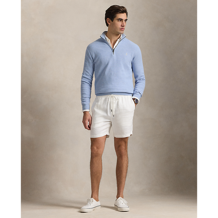 PRL Mesh-Knit Cotton Quarter-Zip Jumper/Pulover 710932304519