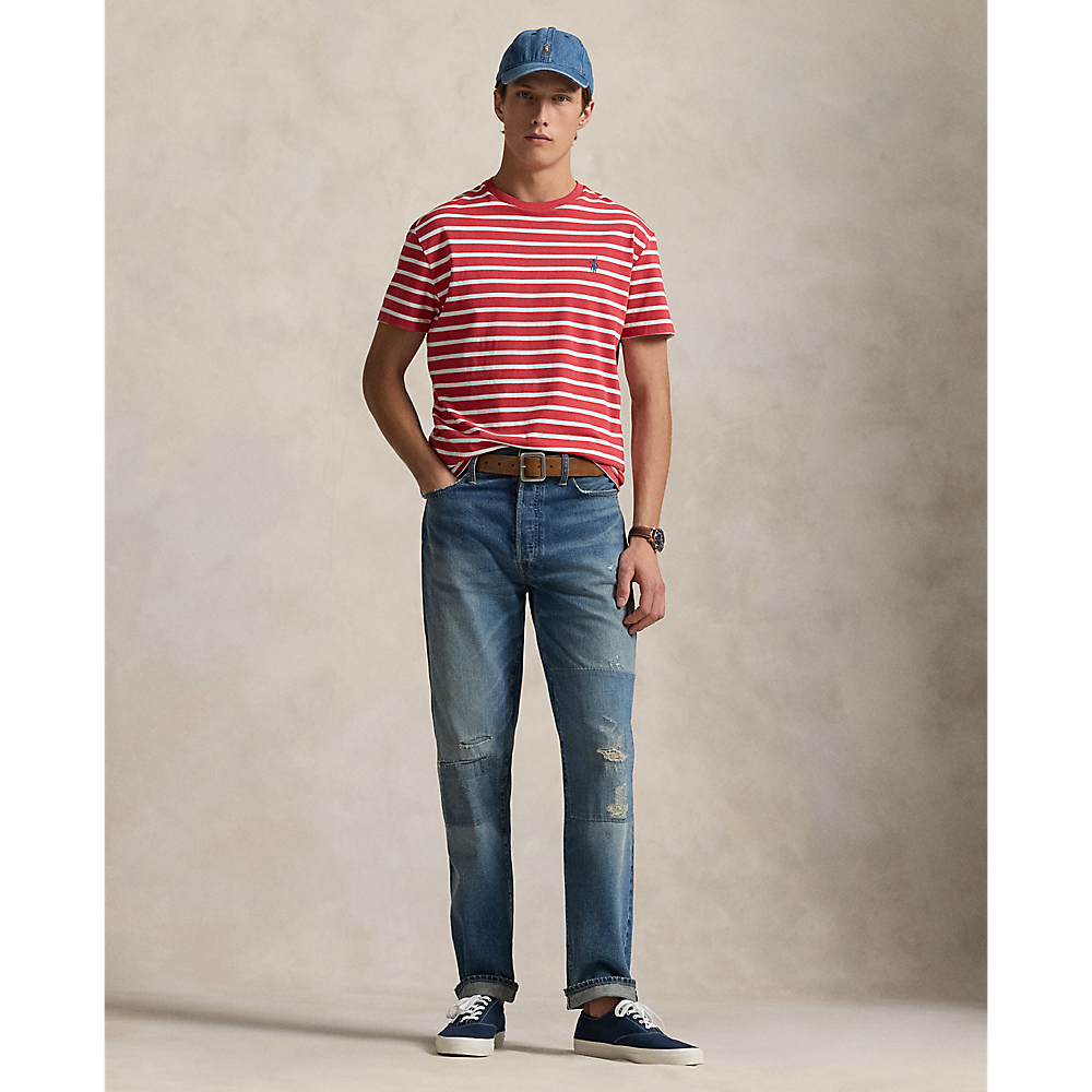 PRL Custom Slim Fit Striped Jersey T-Shirt/Majica 710938134005