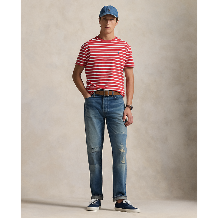 PRL Custom Slim Fit Striped Jersey T-Shirt/Majica 710938134005