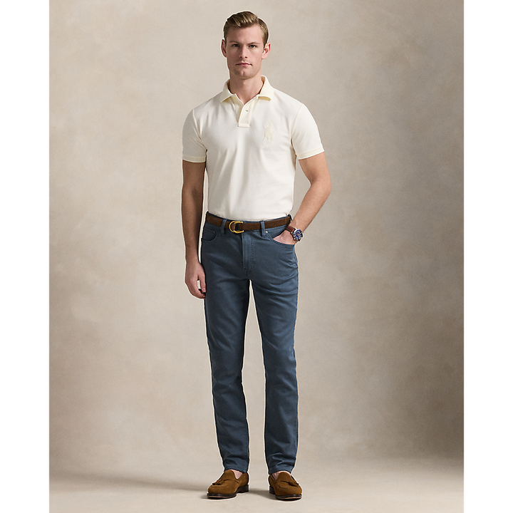 PRL Custom Slim Fit Big Pony Mesh Polo Shirt/Polo majica 710938137004