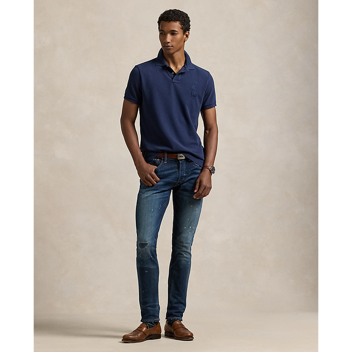PRL Custom Slim Fit Big Pony Mesh Polo Shirt/Polo majica 710938137006