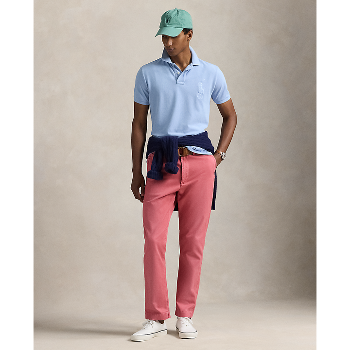 PRL Custom Slim Fit Big Pony Mesh Polo Shirt/Polo majica 710938137012