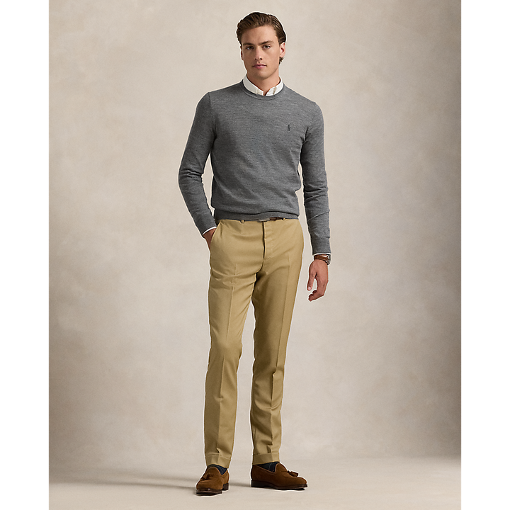 PRLSlim Fit Washable Wool Crewneck Jumper /Pulover 710946143002