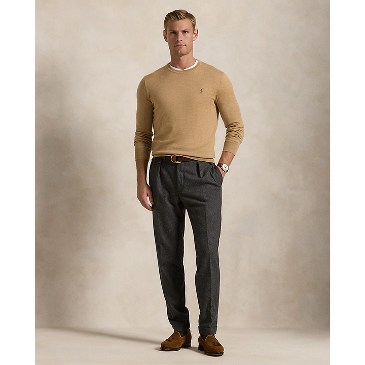 PRL Slim Fit Washable Wool Crewneck Jumper /Pulover 710946143009