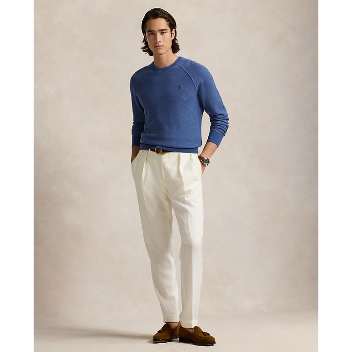 PRL Textured Cotton Crewneck Jumper/Pulover 710948737004