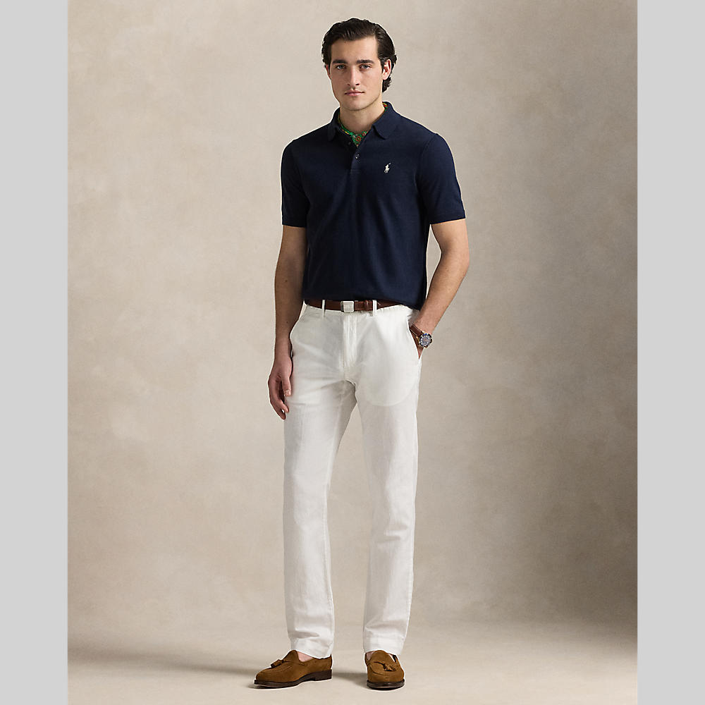 PRL Cotton Polo-Collar Sweater/ Pulover 710950158001
