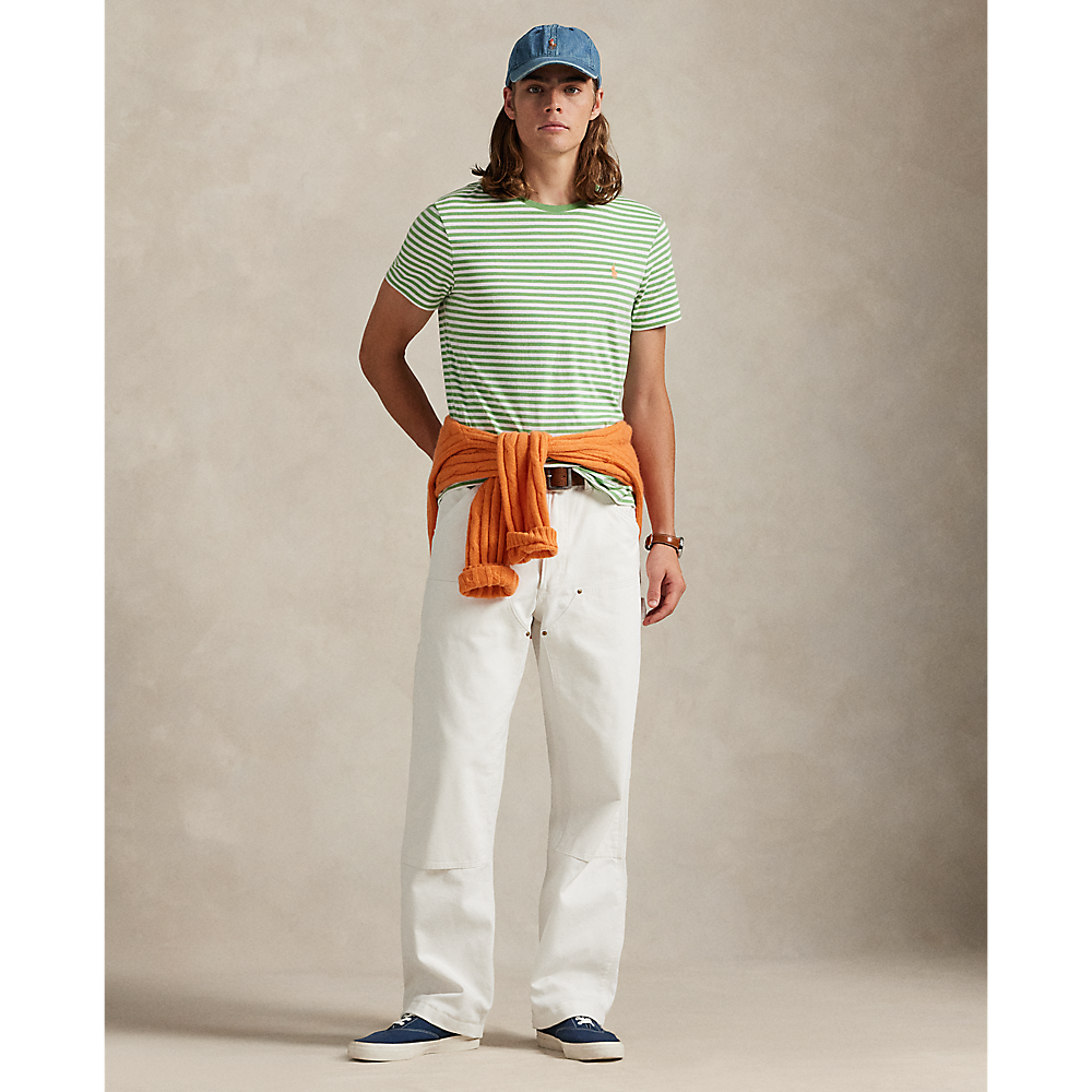 PRL Custom Slim Fit Striped Jersey T-Shirt/Majica 710956828008