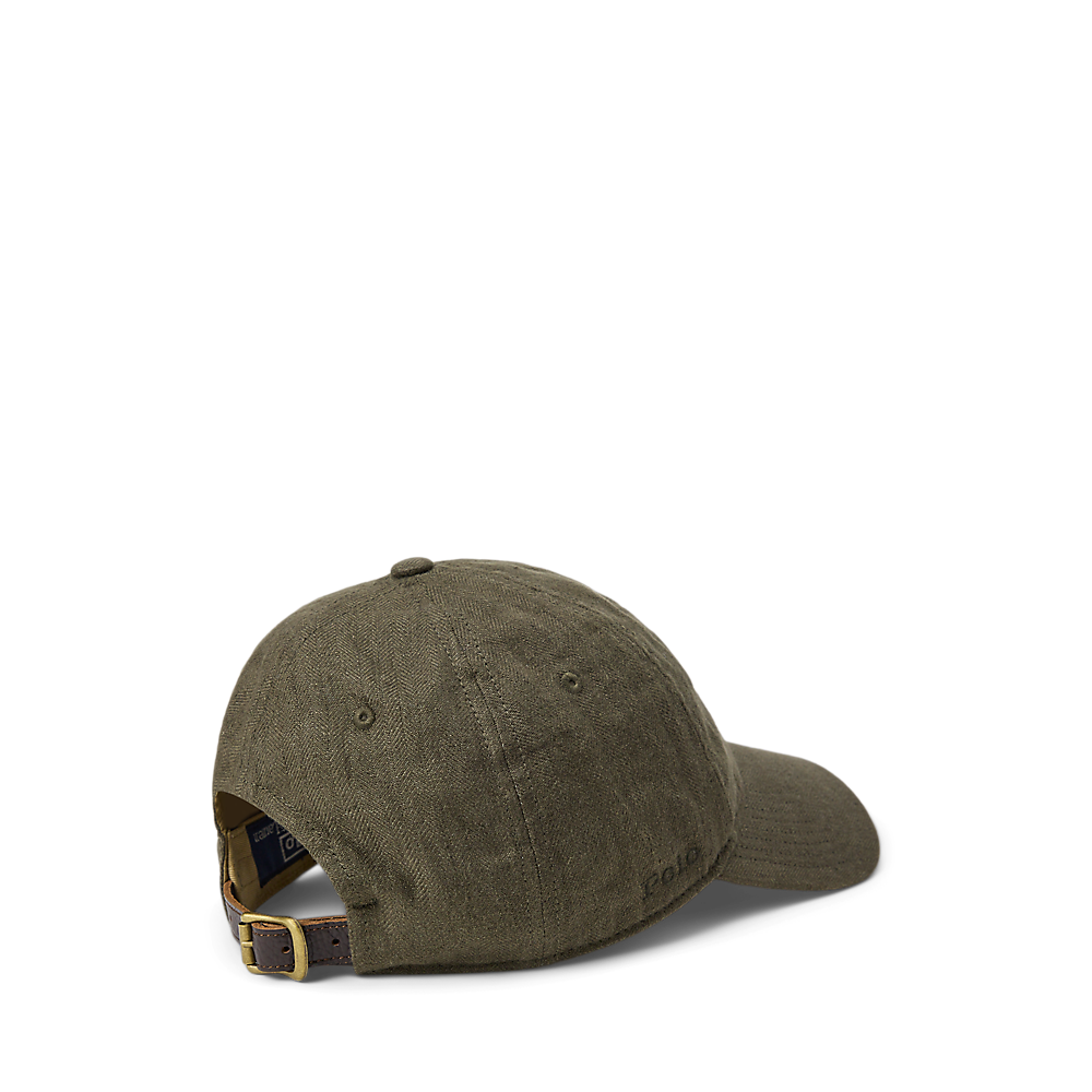 PRL Linen Herringbone Ball Cap/Kapa 710958063001