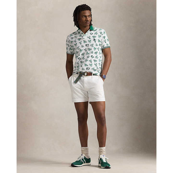 PRL Custom slim Fit Print Mesh Polo Shirt/Polo Majica 710963484001