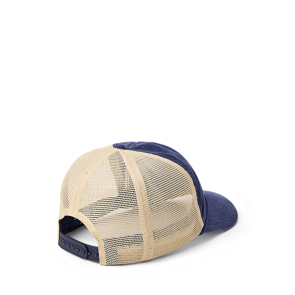 PRL Logo-Patch Corduroy Trucker Cap/Kapa 710963796001