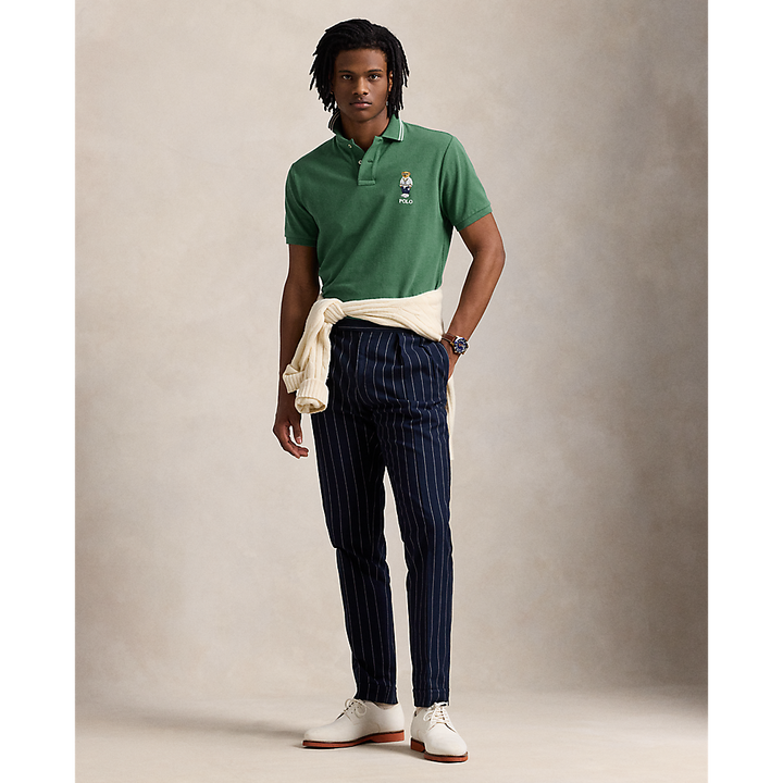 PRL Custom Slim Polo Bear Mesh Polo Shirt/Polo majica 710963817001