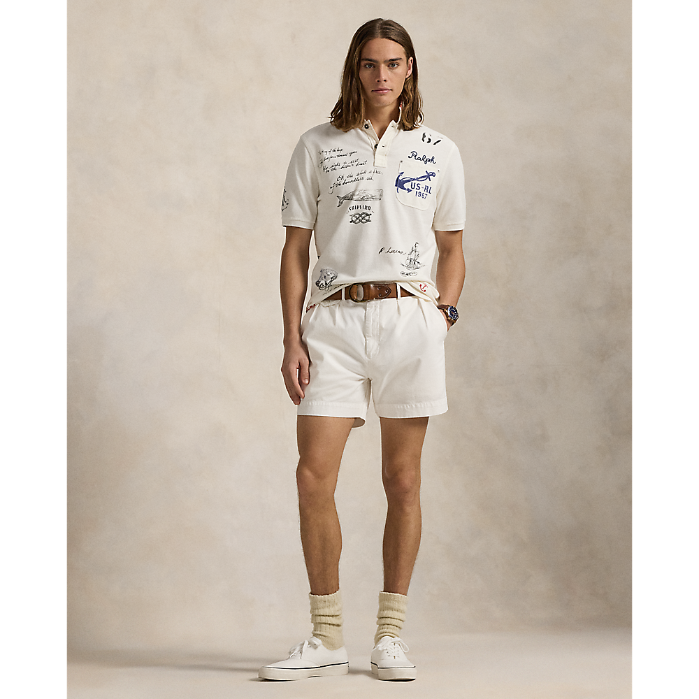 PRL Classic Fit Mesh Graphic Polo Shirt/Polo Majica 710965004001