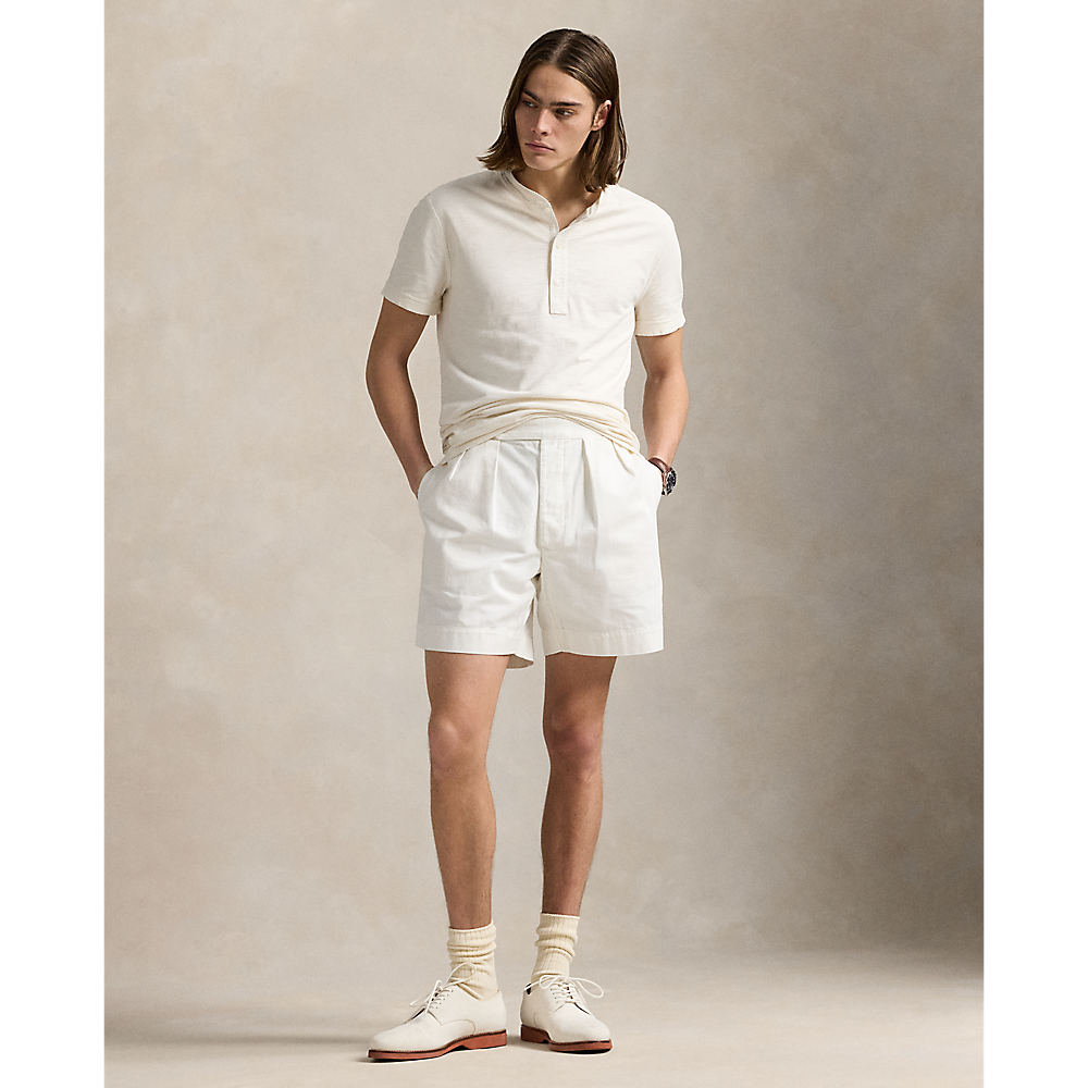 PRL Terry Short Sleeve Henley Shirt/Majica 710965011001