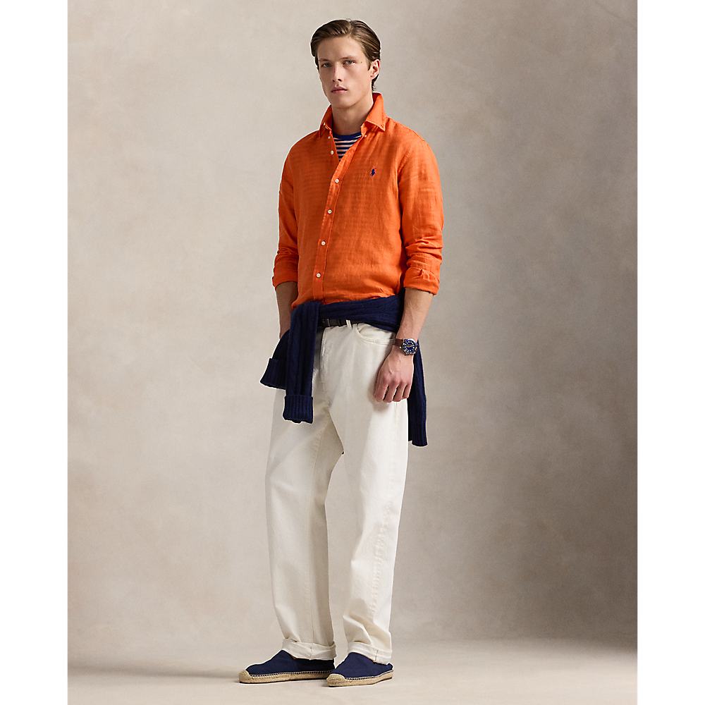 PRL Custom Fit Linen Shirt/Košulja 710966294002