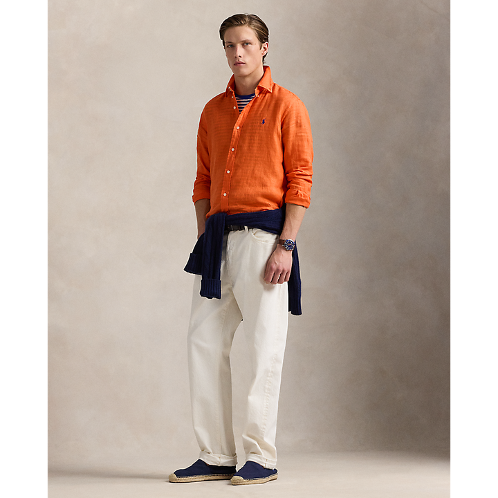 PRL Custom Fit Linen Shirt/Košulja 710966294002