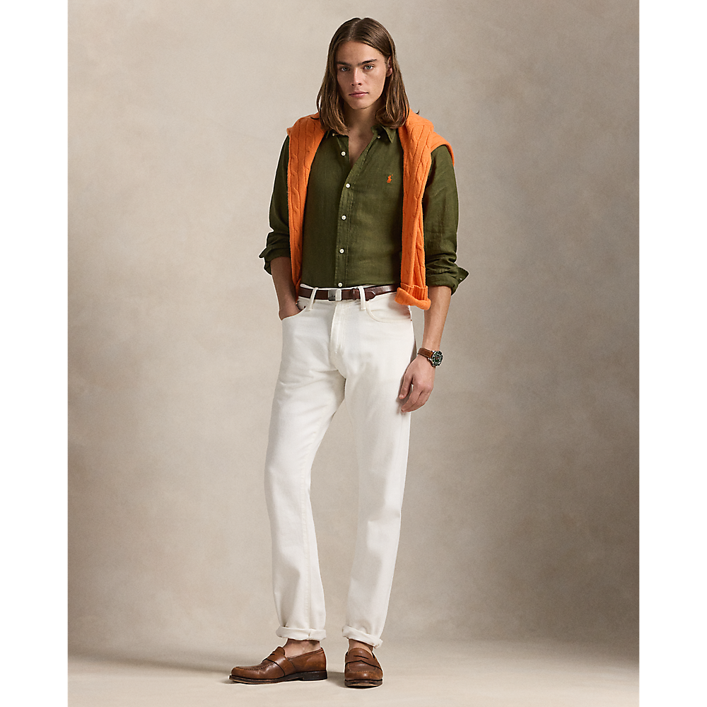 PRL Custom Fit Linen Shirt/Košulja 710966294004