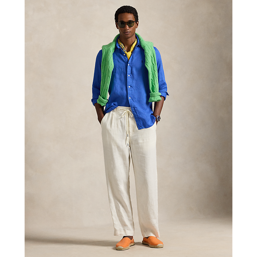 PRL Custom Fit Linen Shirt/Košulja 710966294502