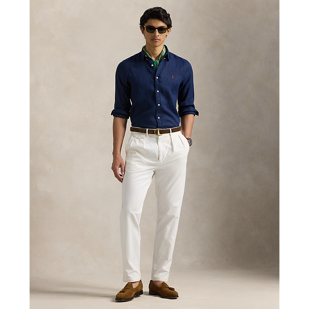 PRL Slim Fit Linen Shirt/Košulja 710966295002