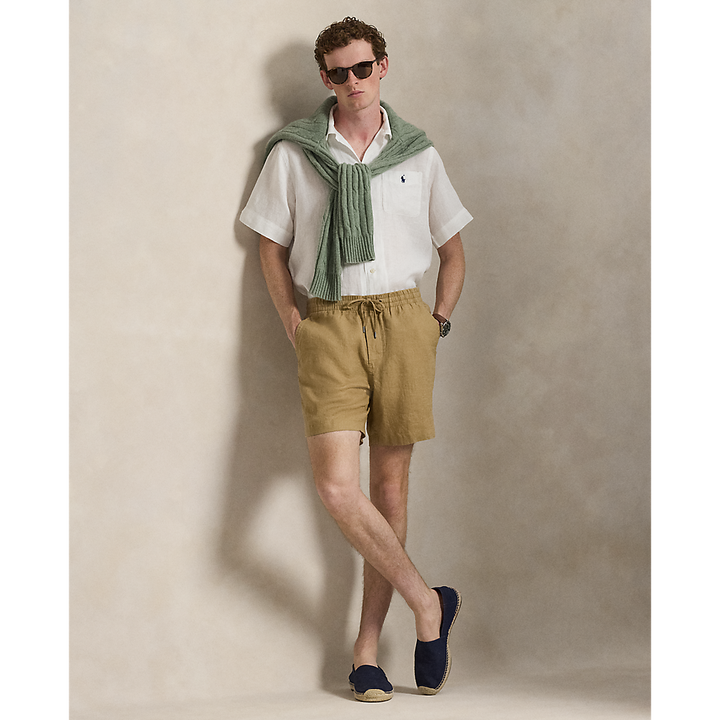PRL Classic Fit Linen Camp Shirt/Košulja 710966421504