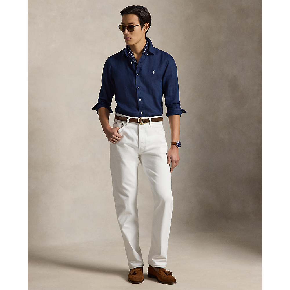 PRL Slim Fit Linen Shirt/Košulja 710968915506