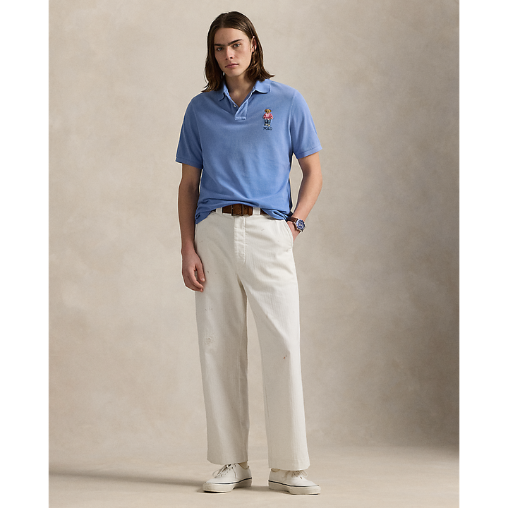 PRL Custom Slim Polo Bear Mesh Polo Shirt/Polo Majica 710969629001