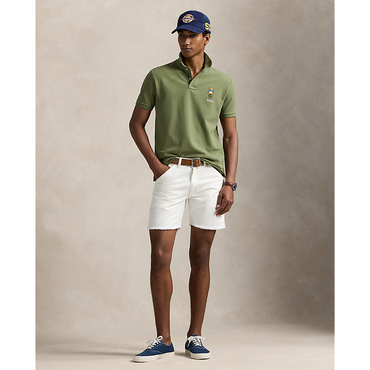 PRL Custom Slim Polo Bear Mesh Polo Shirt/Polo Majica 710969633001