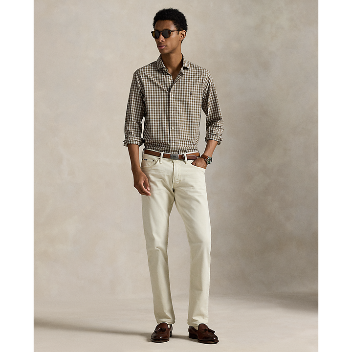 PRL Custom Fit Plaid Stretch Poplin Shirt/Košulja 710974534004