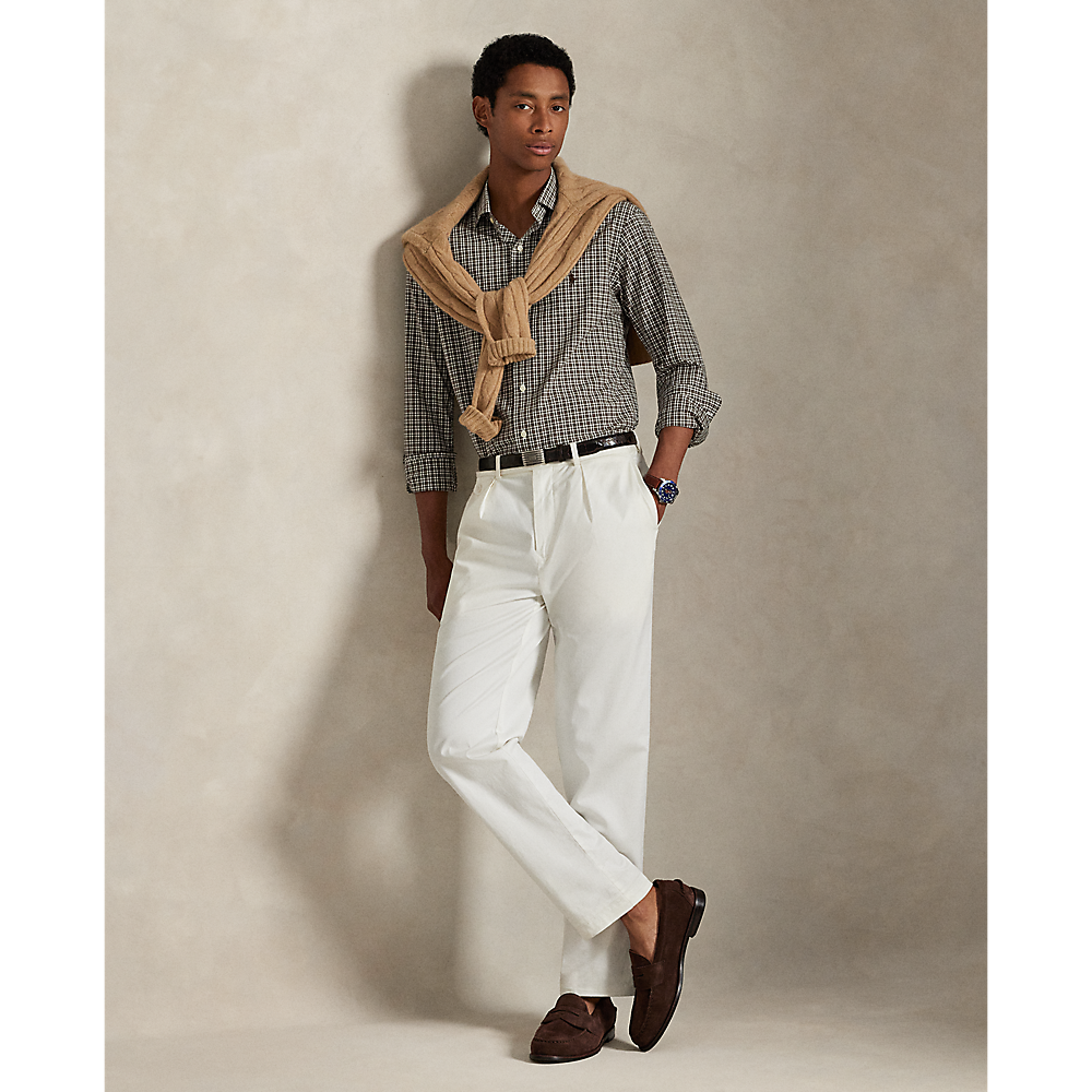 PRLCustom Fit Plaid Stretch Poplin Shirt/Košulja 710974534006