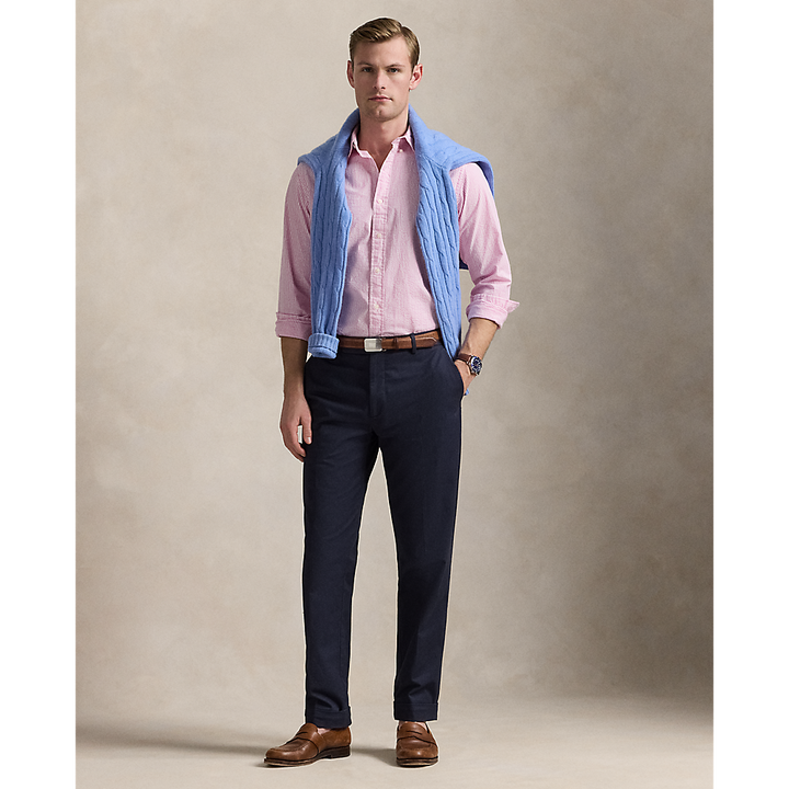PRL Custom Fit Striped Seersucker Shirt/Košulja 710974792001