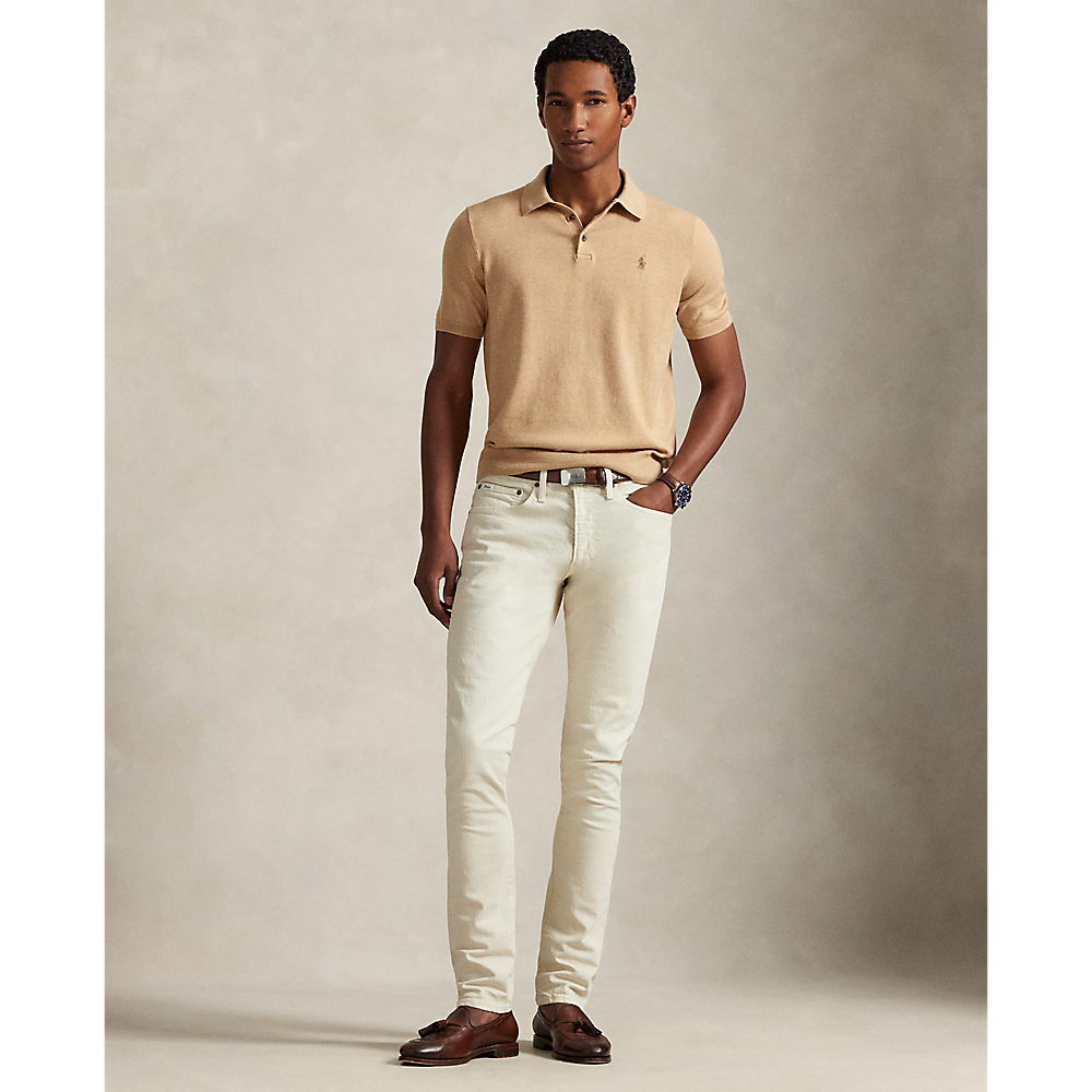 PRL Cotton Polo-Collar Jumper/Polo majica 710980682500