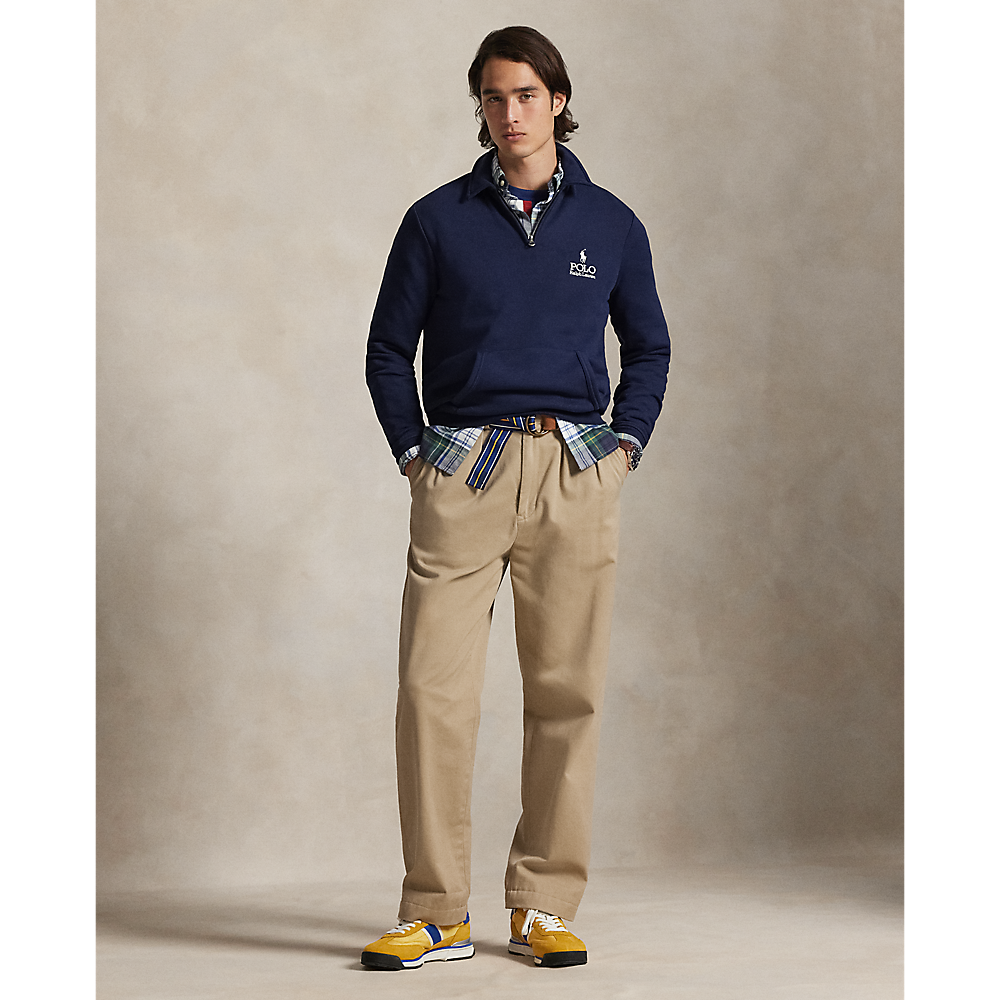 PRL Logo Fleece Collared Sweatshirt/ Pulover 710981139002
