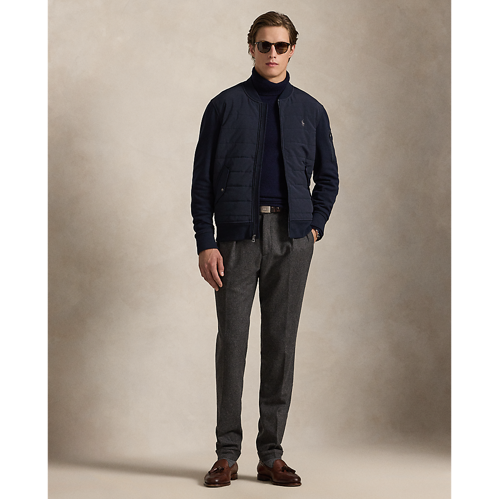 PRL Mesh-Knit Cotton Quarter-Zip Jumper/Jakna 710932304516
