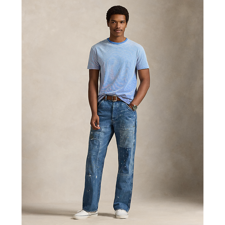 PRL Classic Fit Striped Jersey T-Shirt/Majica 710B13488001